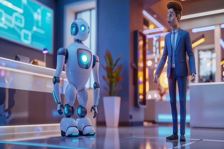empreendedores usando automação inteligente para escalar negócios com IA