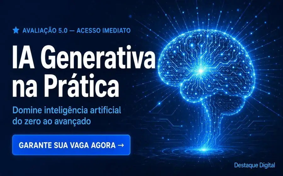 Curso de IA generativa na prática vale a pena — review completo 2026